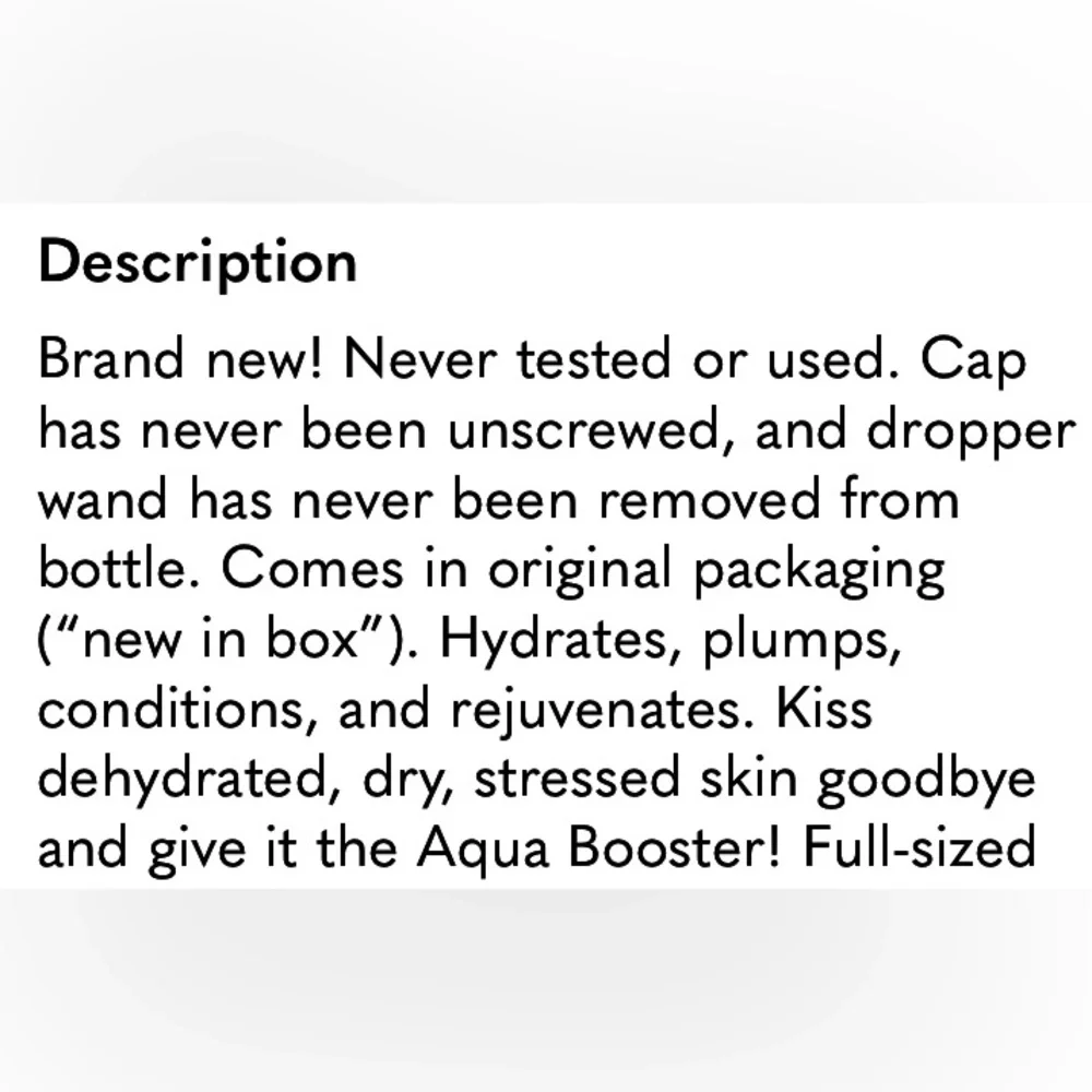 111SKIN Hyaluronic Acid Aqua Booster | Luxury Skincare | Plump Hydrate Skin NEW